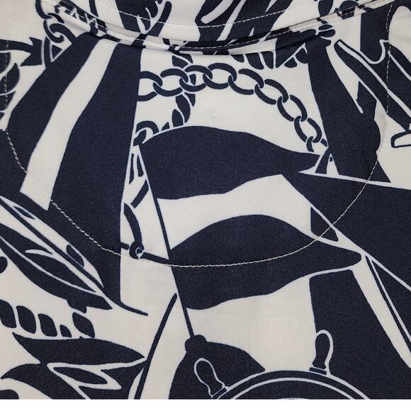 RLX Ralph Lauren sailing print Polo Men's Large NWT - Picture 4 of 8